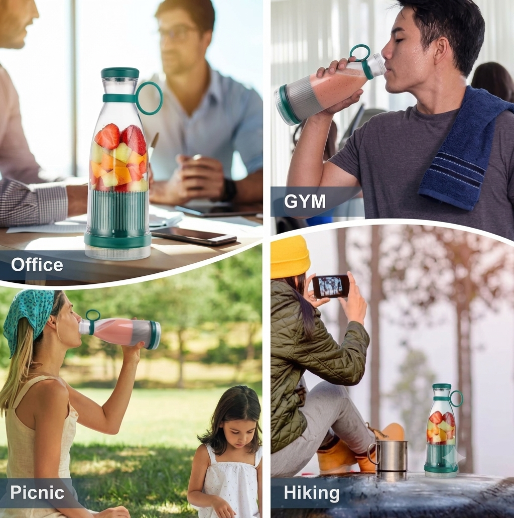 FreshJuice Portable Mini Blender