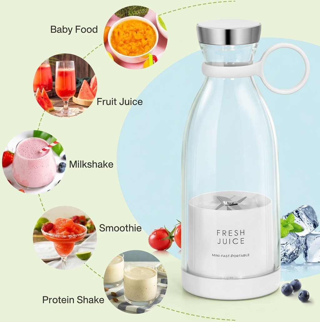 FreshJuice Portable Mini Blender